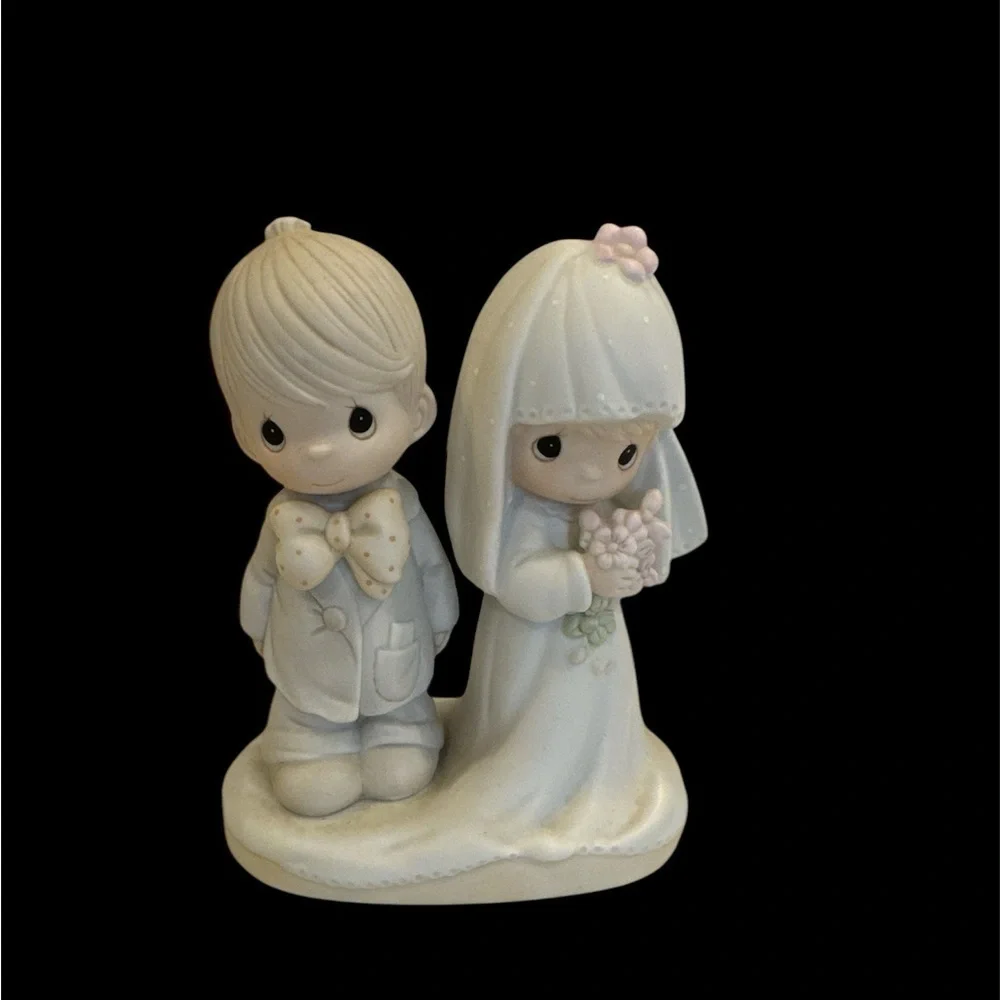 Charming Precious Moments Wedding Couple Figurine
